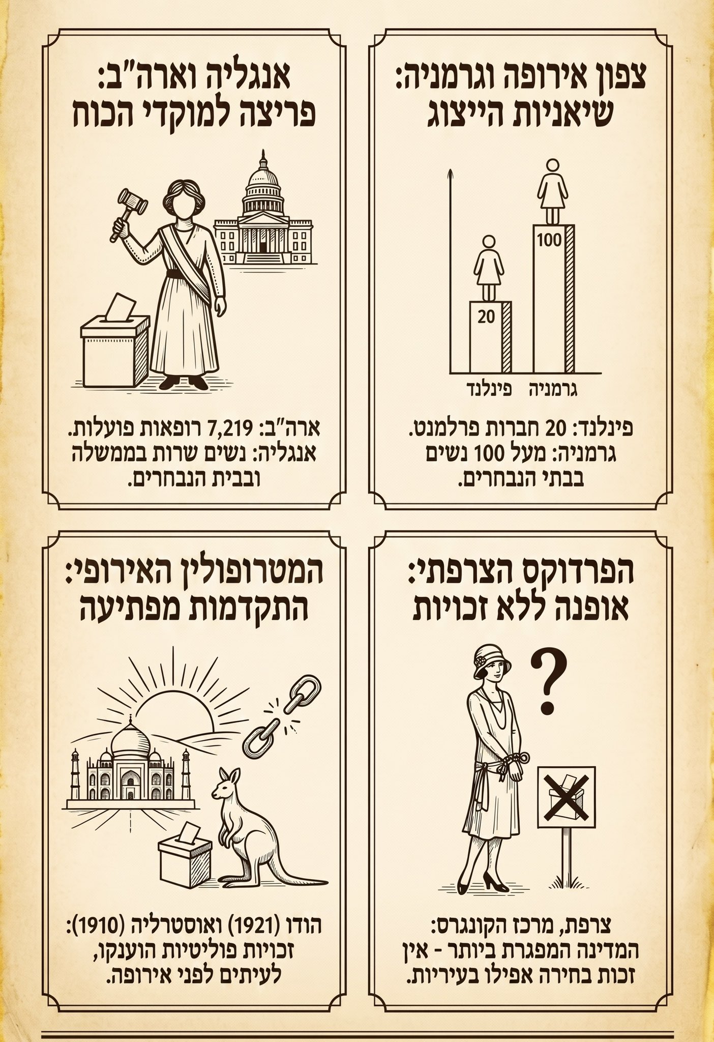 קונגרס הנשים הבינלאומי - סקירת זכויות הנשים: